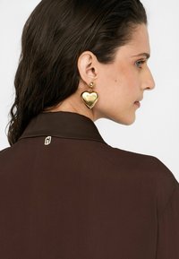 LIU JO CRÊPE DE CHINE - Camicia - brown