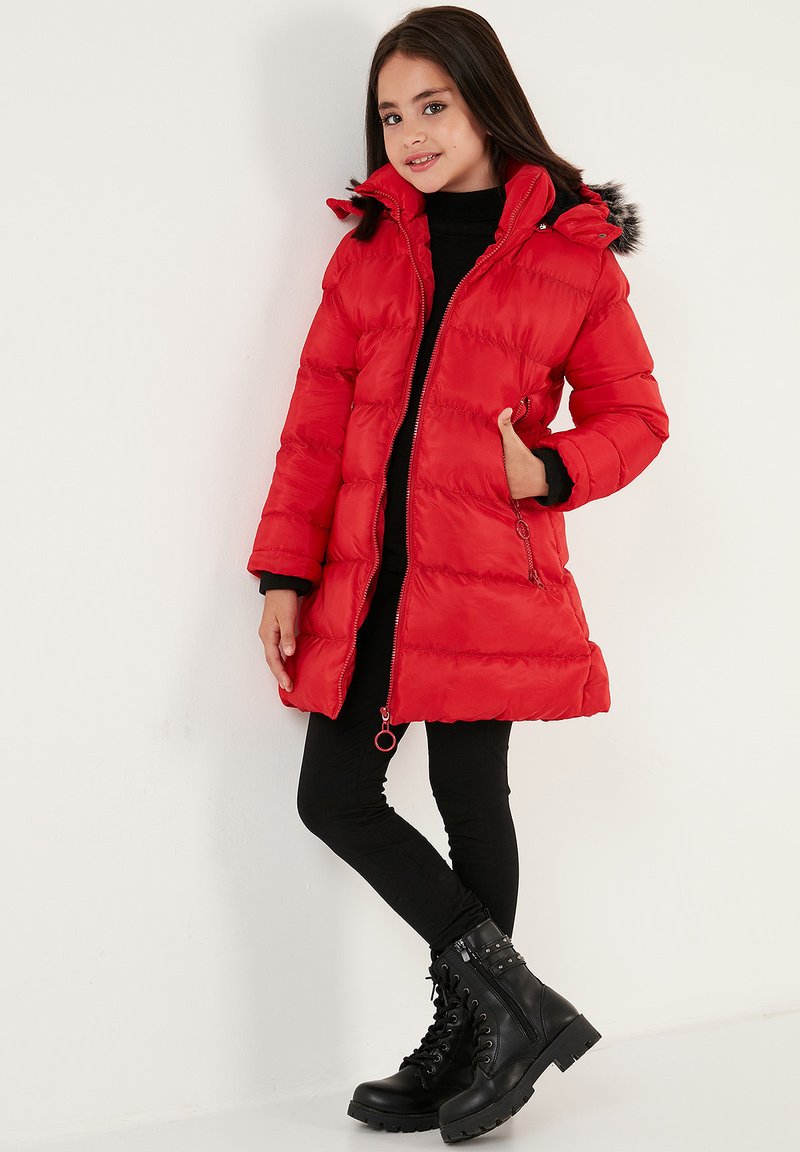 LELA - REGULAR FIT - Winterjas - red, Vergroten