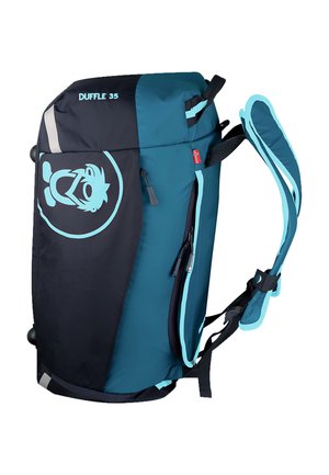 DUFFLE - Backpack - dark marine black arctic blue