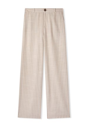 Terranova, DAD FIT A RIGHE - Pantaloni - var sabbia