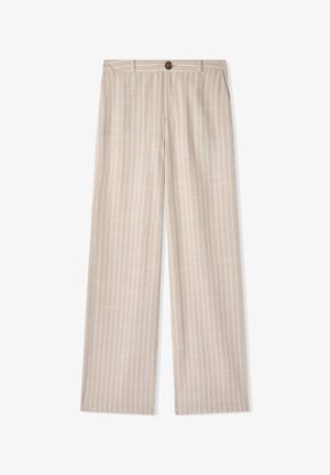 Terranova, DAD FIT A RIGHE - Pantaloni - var sabbia