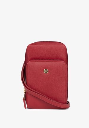 Hexagona Luna - Phone pouch - rouge foncé