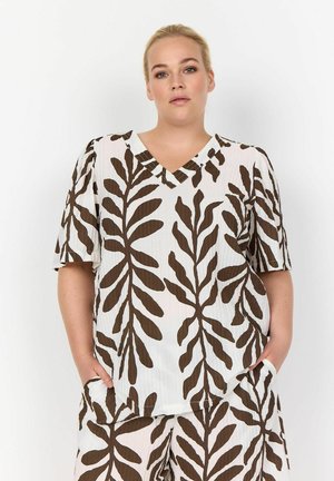 WA-MARTA 1 - Blouse - c hot fudge combi