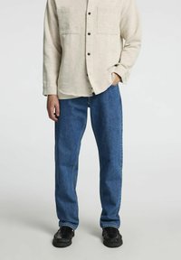 Selected Homme BEN KORI - Jean droit - medium blue denim