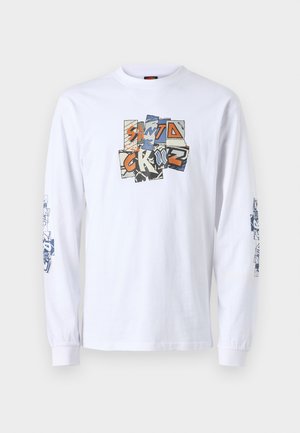KICK BACK UNISEX - Long sleeved top - white