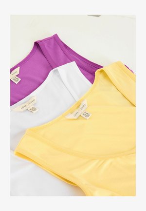 Love & Roses, 3 PACK - Topp - x ivory, purple and yellow