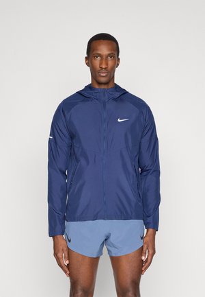 MILER - Windbreaker - midnight navy/reflective silver-coloured