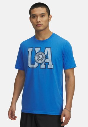 College Crest Logo - Print T-shirt - blue atlantis (402)