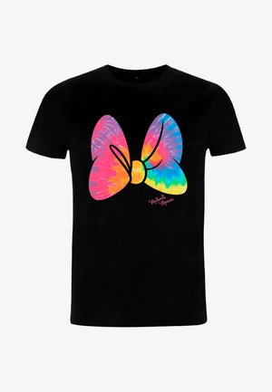 Disney MICKEY & FRIENDS TIE DYE BOW - T-shirt z nadrukiem