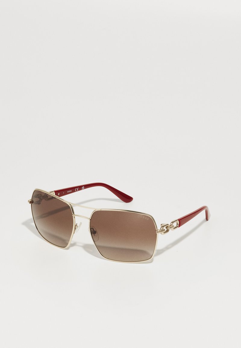 Guess Gafas de sol - gold-coloured/gradient brown