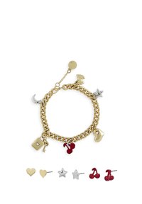 SET PACK OF 3 - Boucles d'oreilles - dark red