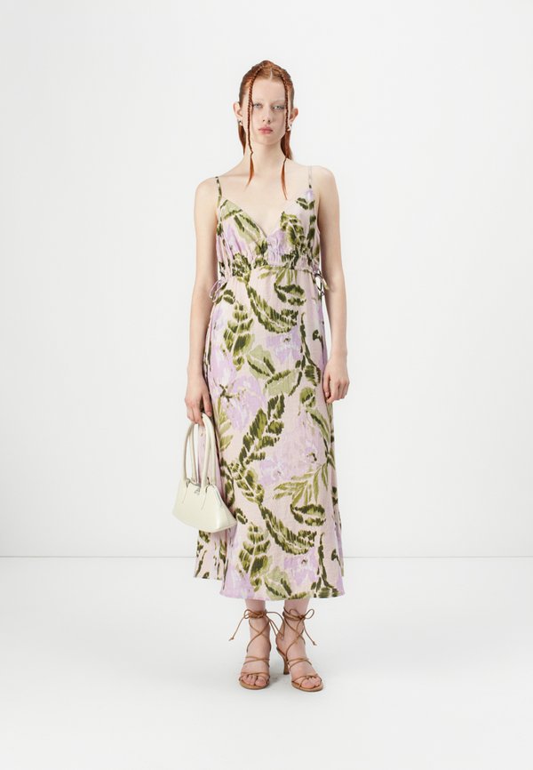 JDYBILLY STRING MIDI DRESS - Day dress - salsa rosa4