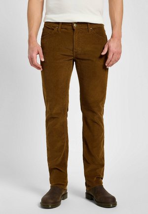 Lee DAREN ZIP FLY - Jeans Straight Leg - light brown