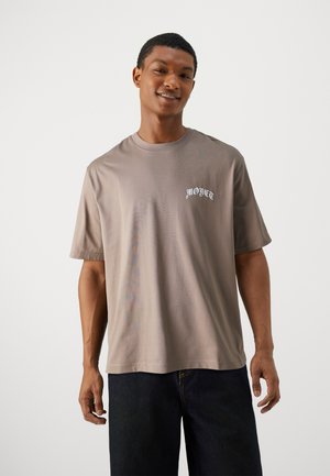 Only & Sons ONSART TEE UNISEX - T-shirt imprimé - caribou