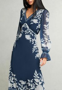 Lipsy REGULAR FIT - V-NECK - Denní šaty - navy