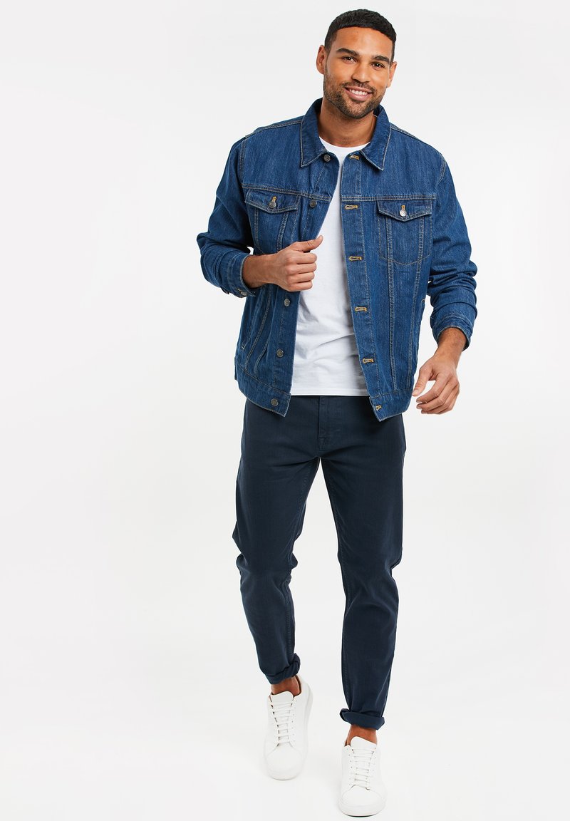 Herren Leichte Jacken | Threadbare THBLECKENBY Jeansjacke mid wash/blau - AG72624 Herren Leichte Jacken | Threadbare THBLECKENBY Jeansjacke mid wash/blau - AG72624