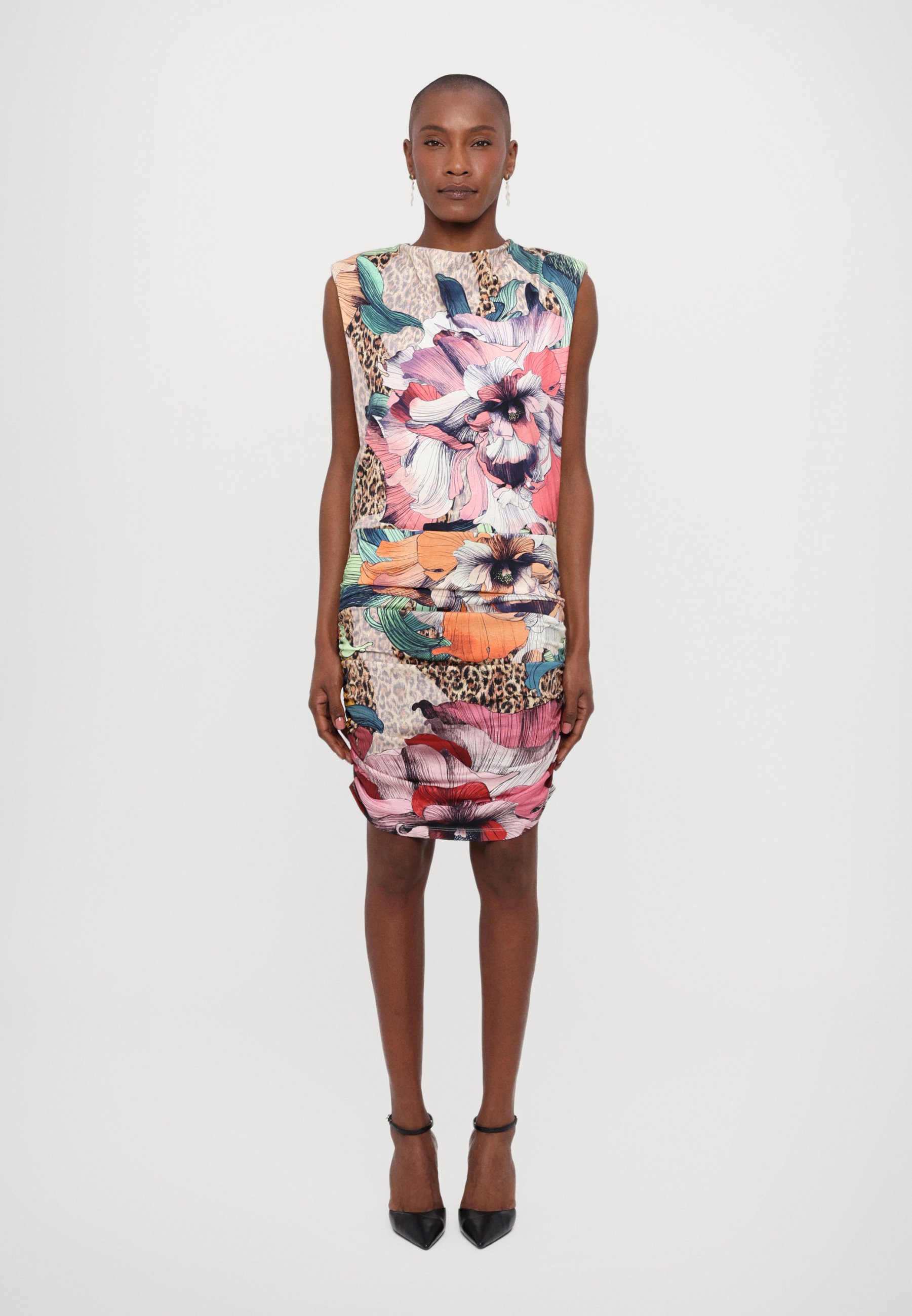 ワンピース JUST CAVALLI Woman Dress Green 77PAO922NS489 180 Silk mini dress Just Cavalli Green size 42 IT in Silk - 26143305