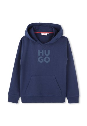 Sweat à capuche - medieval blue