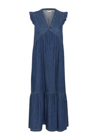 CUBERTELINE ARPA - Denimové šaty - dark blue wash