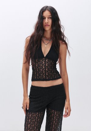 Bluse - black