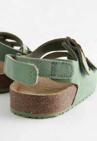 Next CUSHIONED DOUBLE BUCKLE TOUCH FASTENING STANDARD - Lära-gå-skor - sage green