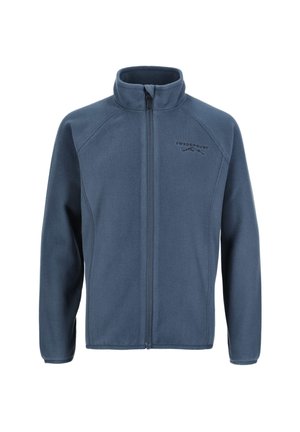 GEILO FULLZIP - Fleece trui - steel blue