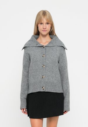 JDYSUPER LIFE BUTTON CARDIGAN - Ζακέτα - medium grey
