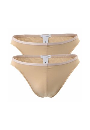 MICRO PLUMES 2ER PACK - ULTRALIGHT EINFARBIG - Slip - nude
