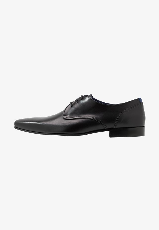DOPING - Smart lace-ups - noir