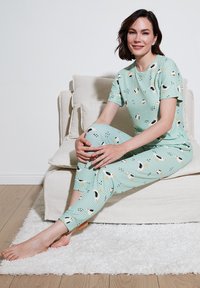 LELA REGULAR FIT miętowy