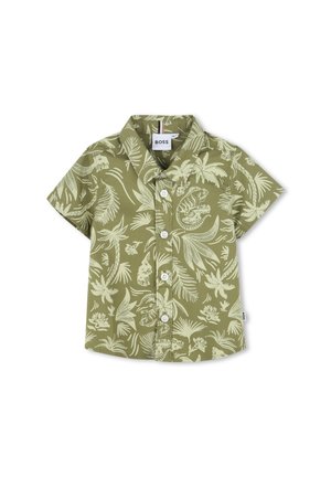 PRINTED POPLIN  - Camicia - laurier
