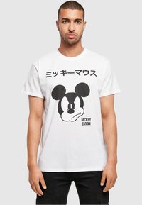 Mister Tee MICKEY JAPANESE - T-shirts print - white