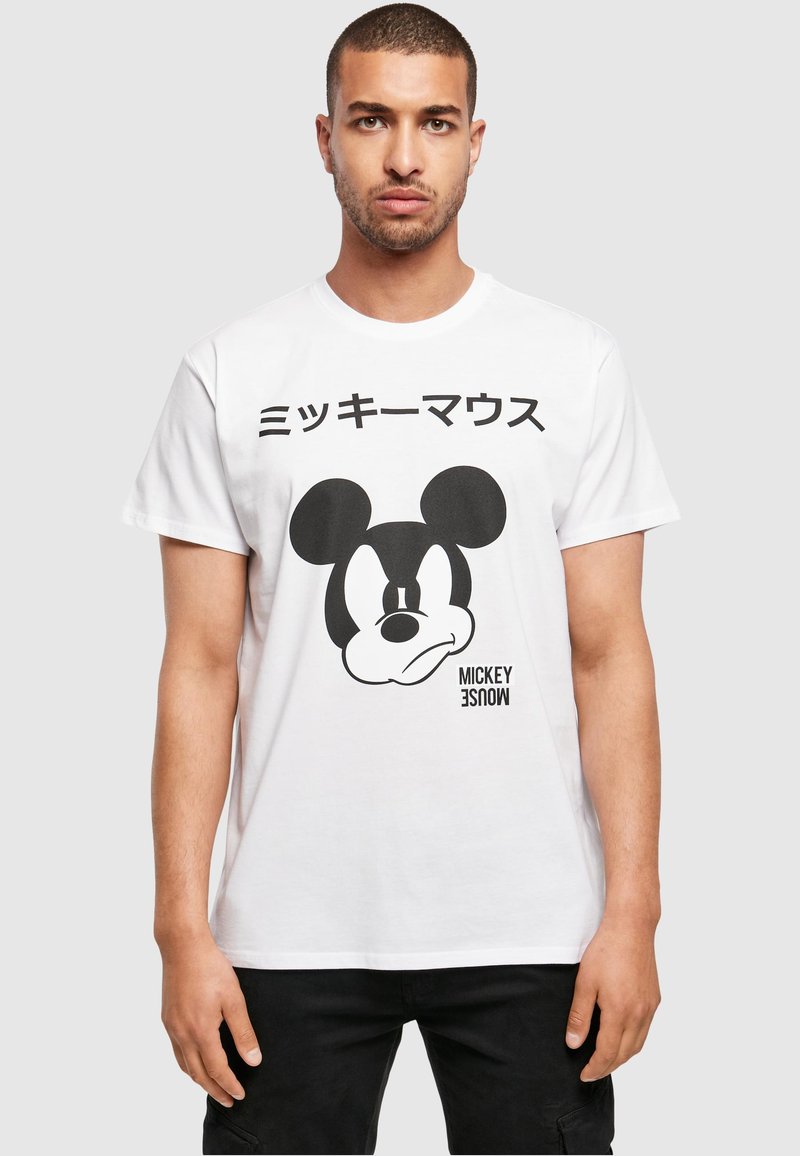 Mister Tee MICKEY JAPANESE - T-shirts print - white