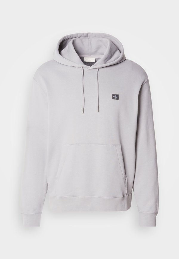 BADGE HOODIE - Sweatshirt - formal gray4