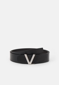 Valentino Bags - LOGO REVERSIBLE BELT - Riem - nero/moro Miniatuurafbeelding 1