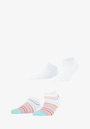 Esprit Multi Stripe 2-Pack - Socken - white