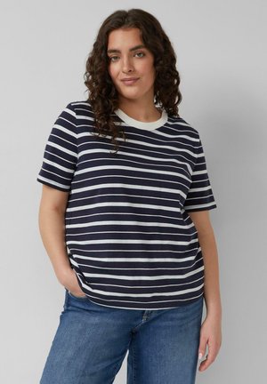s.Oliver T-SHIRT - T-shirt print - navy