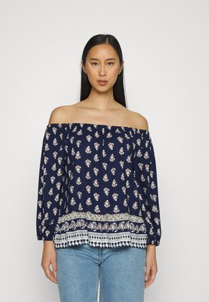 FLORAL - Camicetta - blau