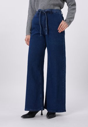 Široké nohavice - blue