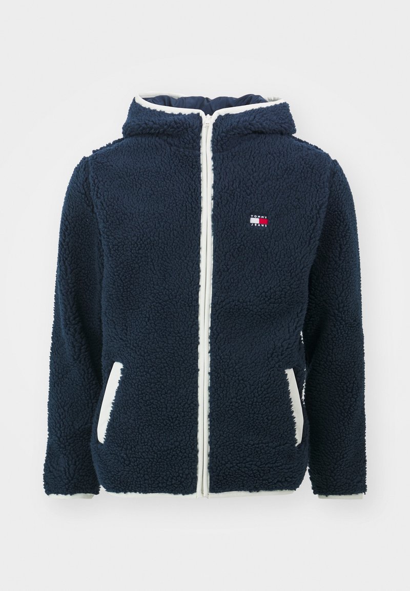Tommy Jeans Fleecejacka - dark blue