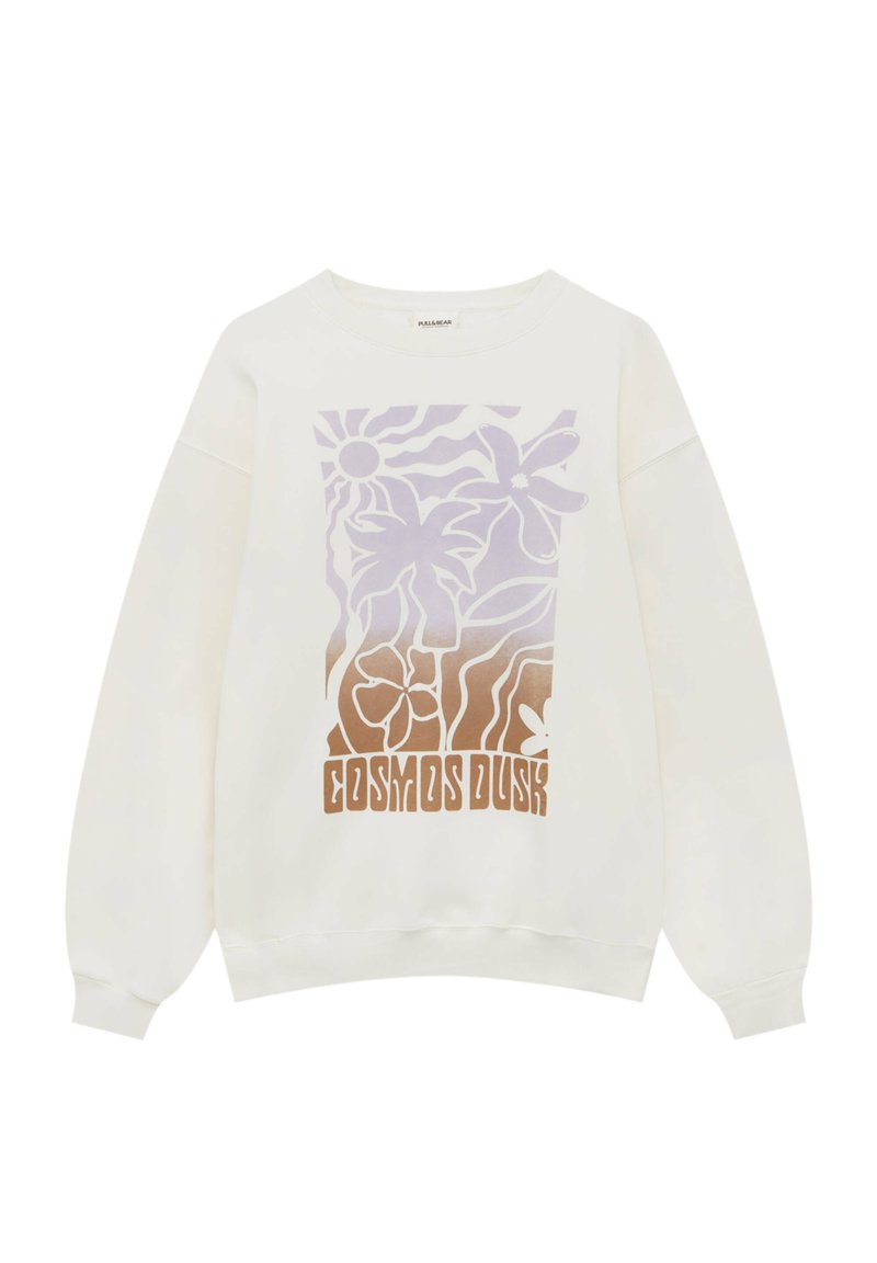 PULL&BEAR COSMOS DUSK Bluza beige/beżowy Zalando.pl