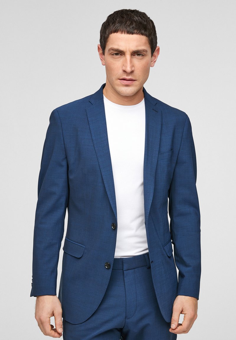 s.Oliver BLACK LABEL - SLIM FIT - Suit jacket - blue, Enlarge