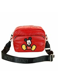 Karactermania MICKEY & MINNIE PADDING SQUARE - Cross body bag - Mickey face red