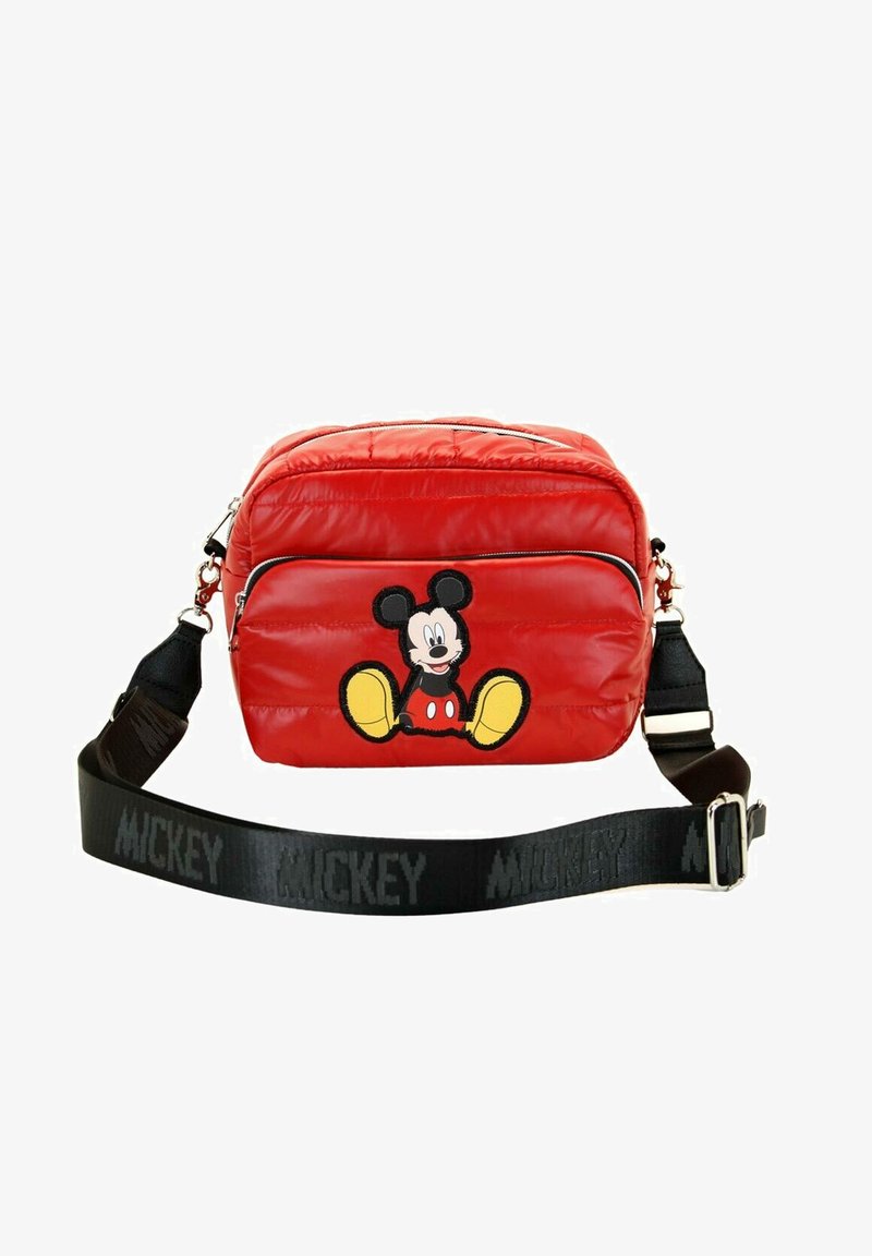 Karactermania MICKEY & MINNIE PADDING SQUARE - Schoudertas - Mickey face red