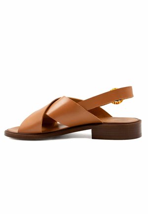 CRISS - Riemensandalette - cognac