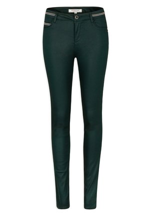 Morgan SLIM WITH WET EFFECT - Housut - dark green