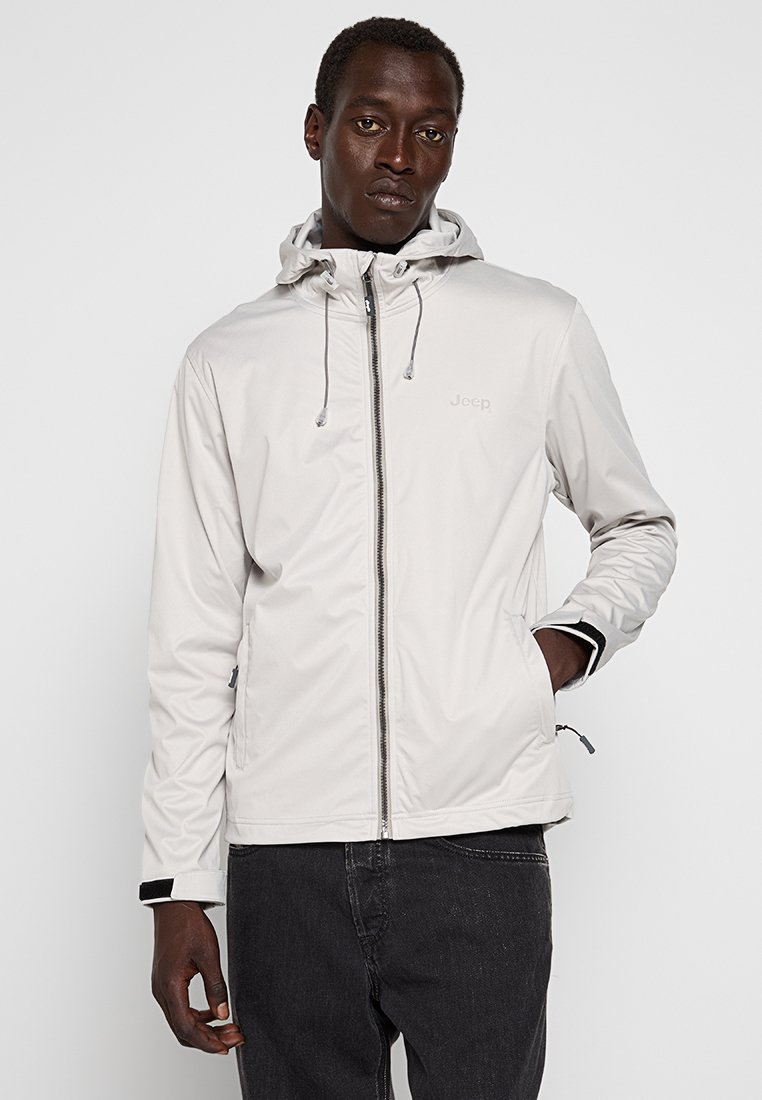 Jeep Softshelljas grijs Jeep Softshelljas grijs