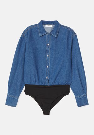 Skjortebluse - bleu jean