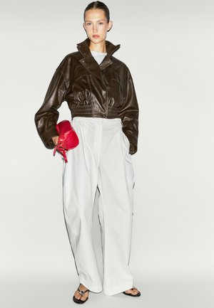 Massimo Dutti, Læderjakker - brown