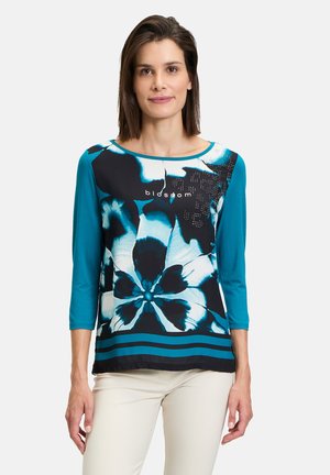 Betty Barclay FAÇON À IMPRESSION - Langarmshirt - petrol black